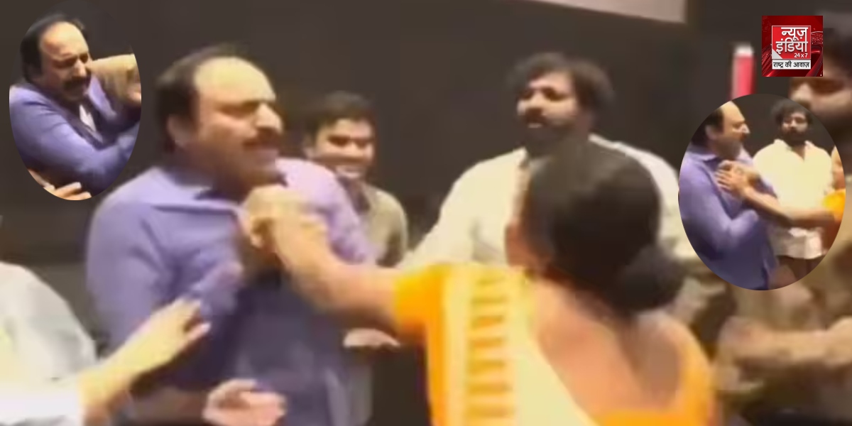 Woman Slapped NT Ramaswamy