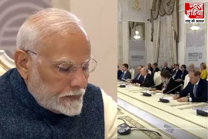 BRICS Summit 2024: यूक्रेन युद्ध पर पीएम मोदी ने फिर दोहराया अपना स्टैंड, जानें पुतिन से बातचीत में क्या-क्या हुआ?