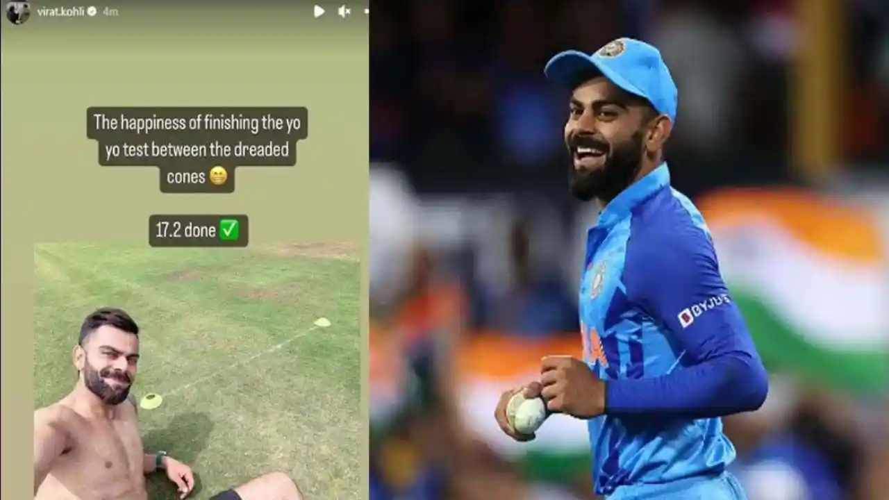 Virat Kohli passed yo-yo test for Asia Cup, expressed happiness by sharing post