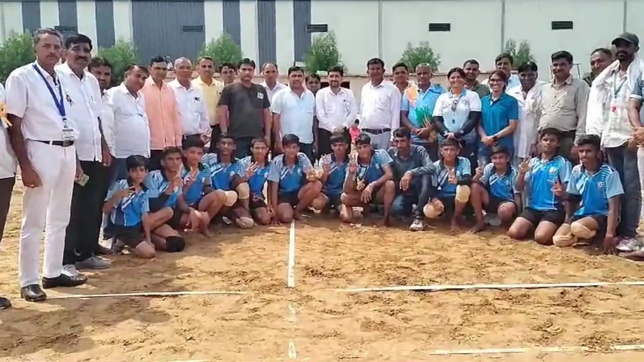 Sports competition going on in Jai Rana of Merta City concludes in nagaur