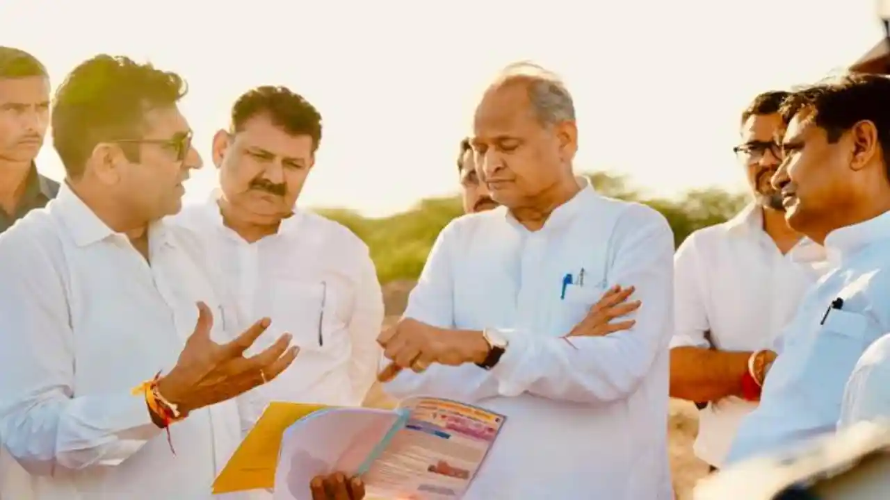 CM Gehlot took stock of the preparations for the foundation stone laying ceremony of the proposed dairy plant in gulabpura