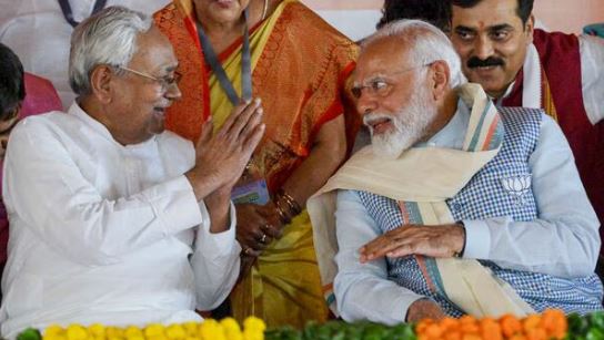 CM Nitish Kumar in Nawada