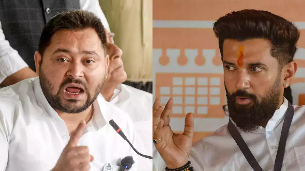 Tejashwi Yadav and Chirag Paswan