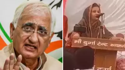 Maria Alam Khan and Salman Khurshid