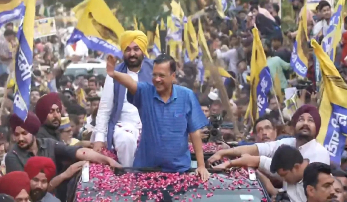 CM Kejriwal Road Show