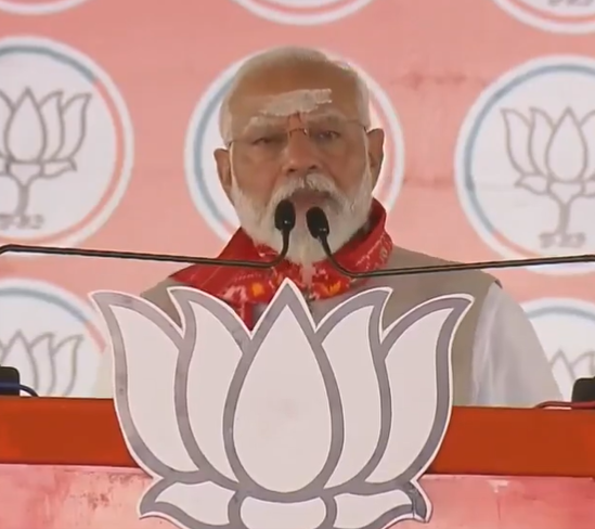 PM Narendra Modi in Telangana