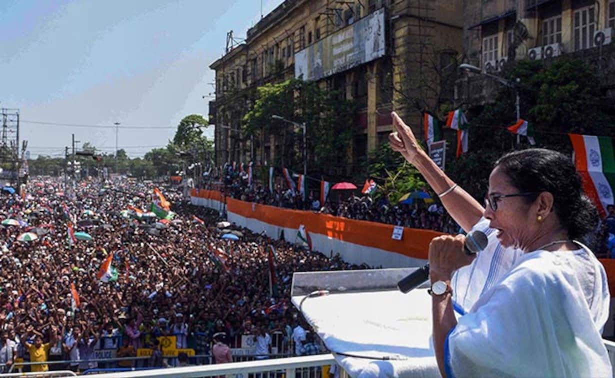 Mamta rally in bahrampur