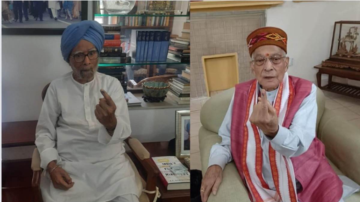 Manmohan Singh And Murli Manohar Joshi