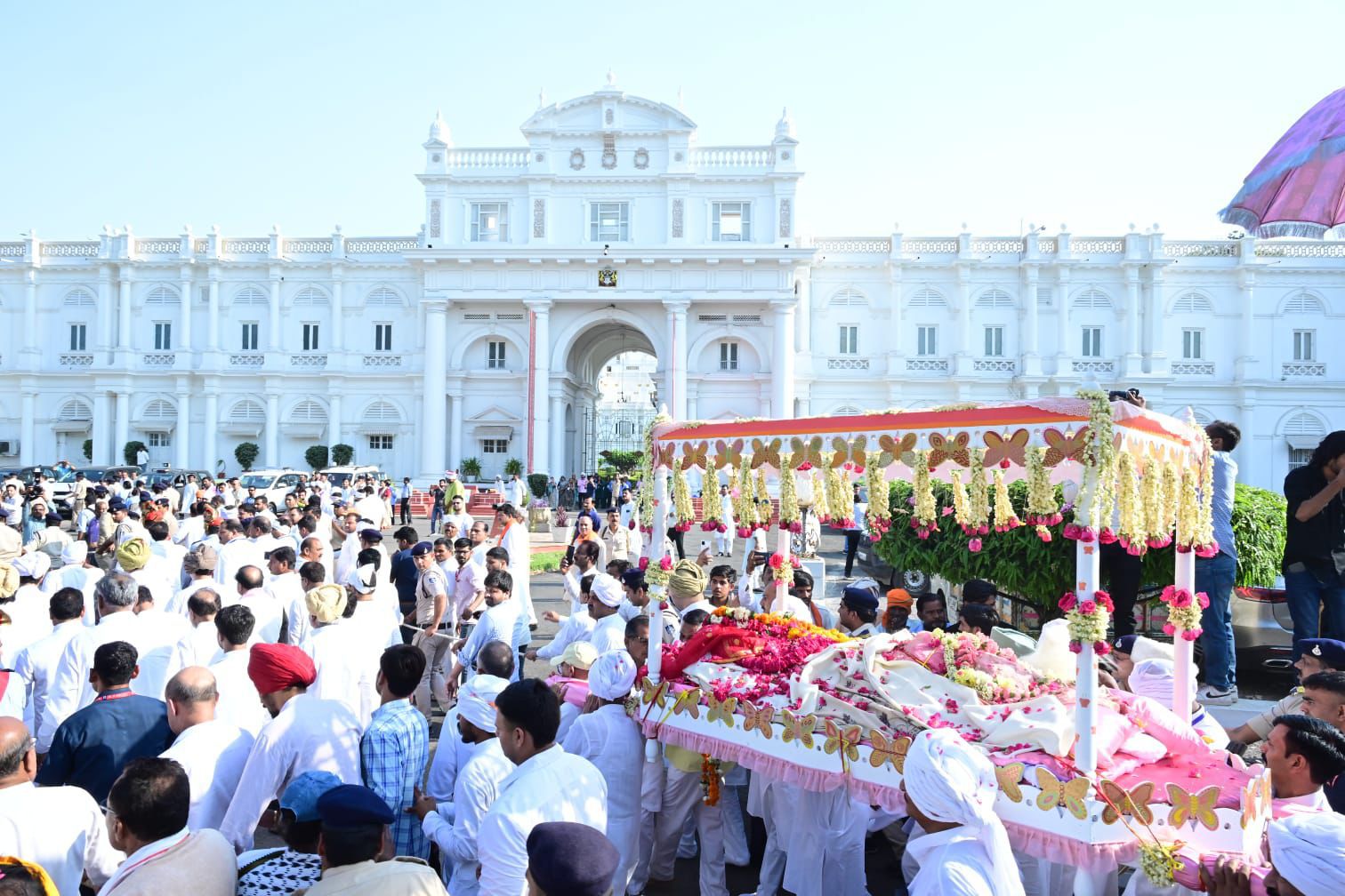 Madhavi Raje Scindia Last Rites