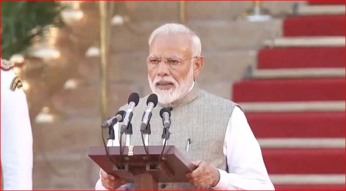 Narendra Modi oath ceremony