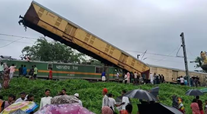 Train Accident in Darjeeling