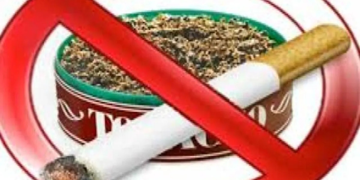 Cigarettes And Tobacco Banned