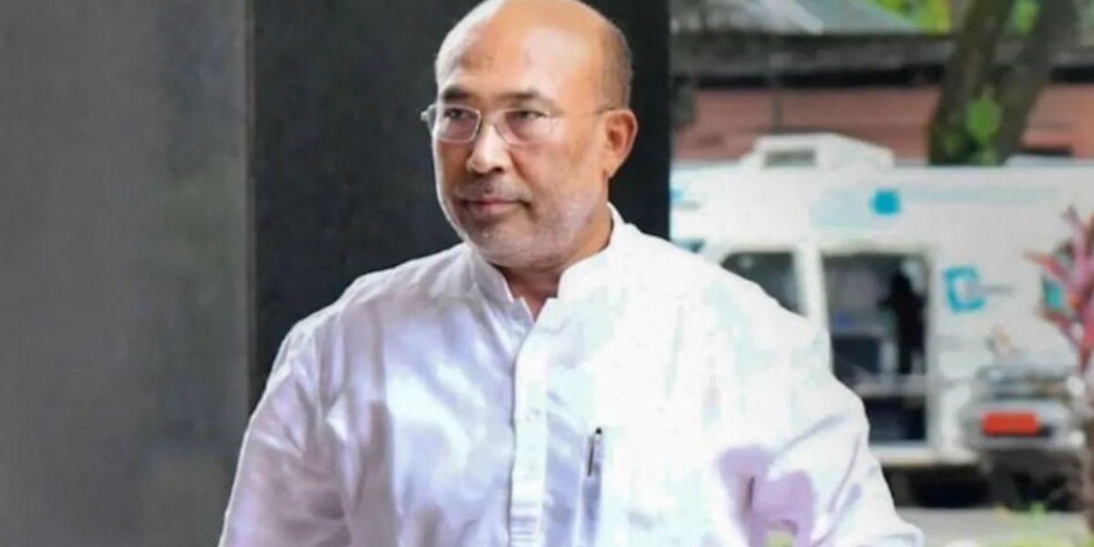 N Biren Singh Convoy Attacked