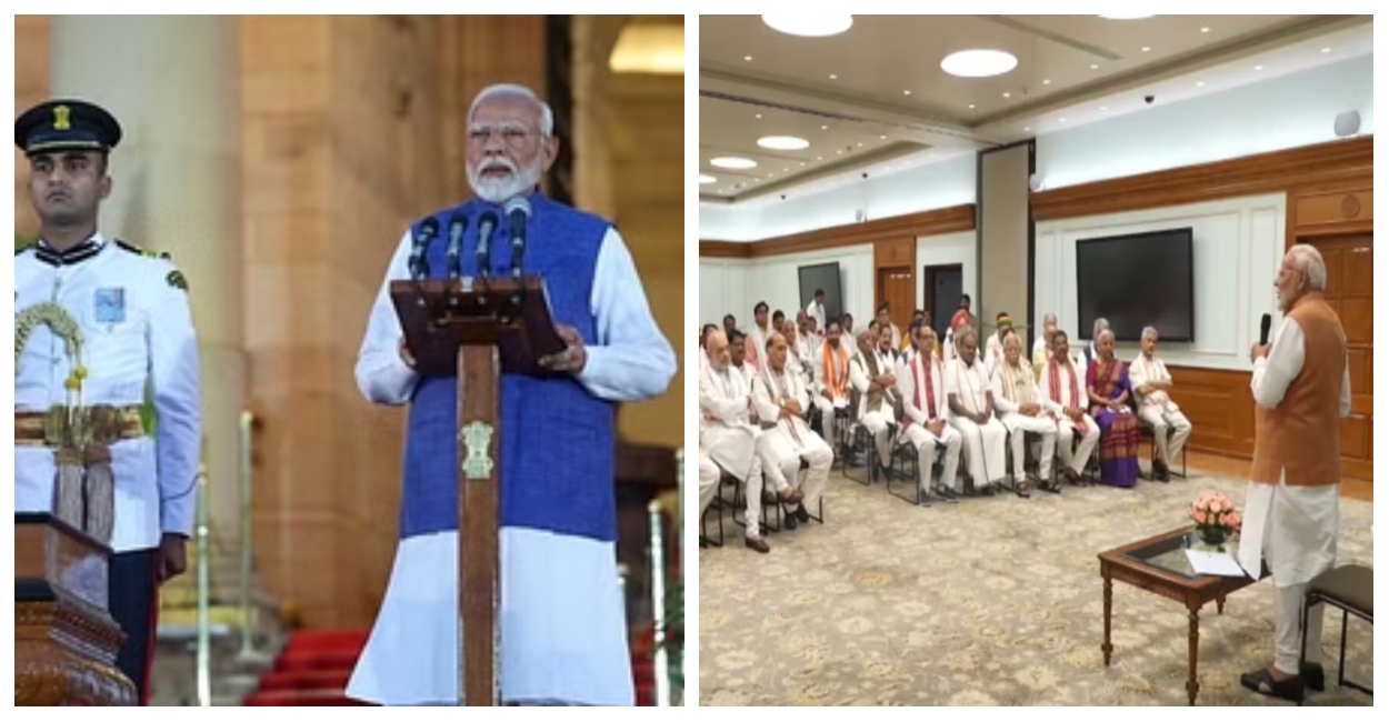 First Cabinet Meeting of Modi 3.0