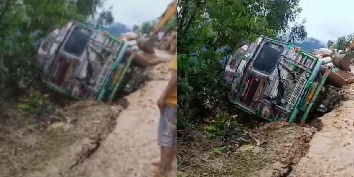 Landslides in Nagaland