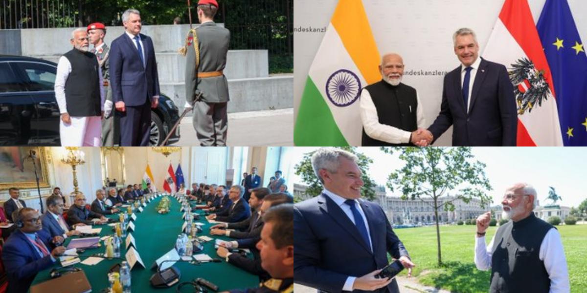 PM Narendra Modi on Austria visit