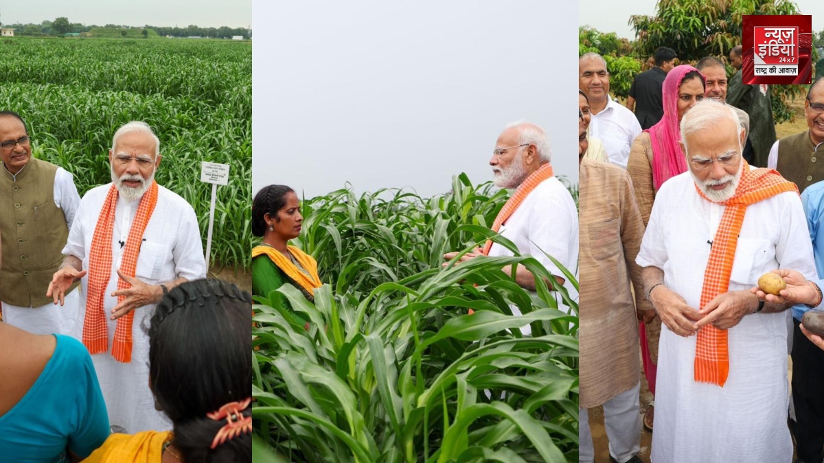 PM Modi Launched Varieties of Crops