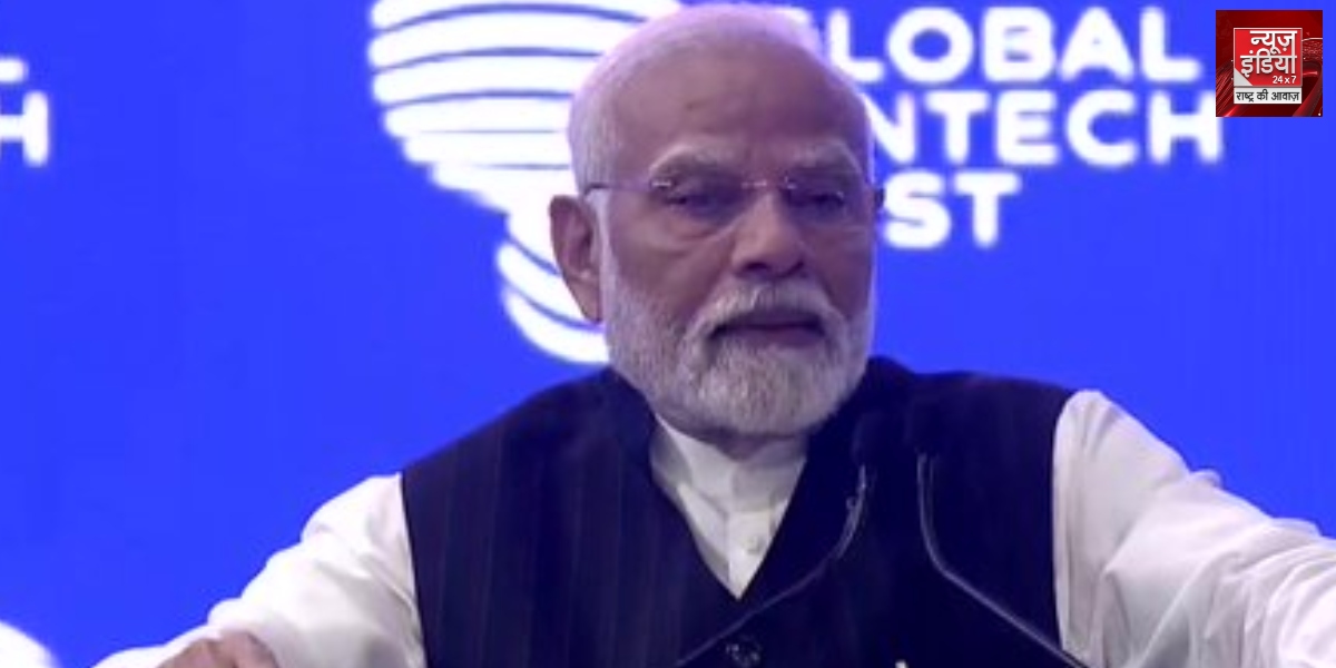 PM Modi in FinTech Fest