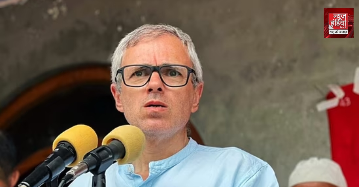 JKNC candidate Omar Abdullah