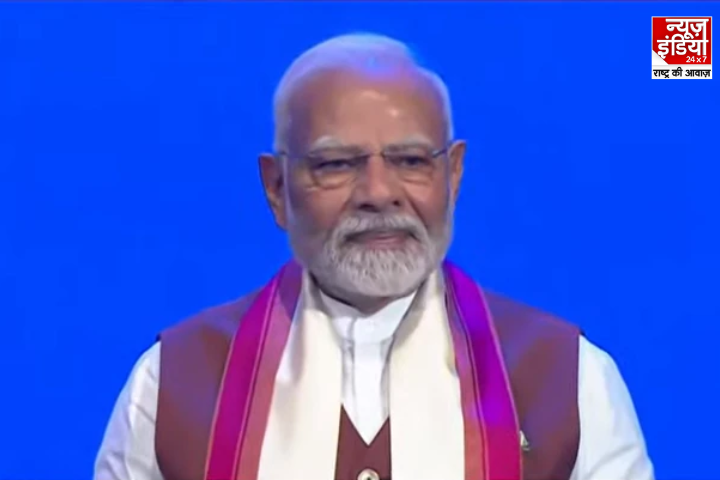 PM addressed the Indian diaspora at Nassau Coliseum in New York