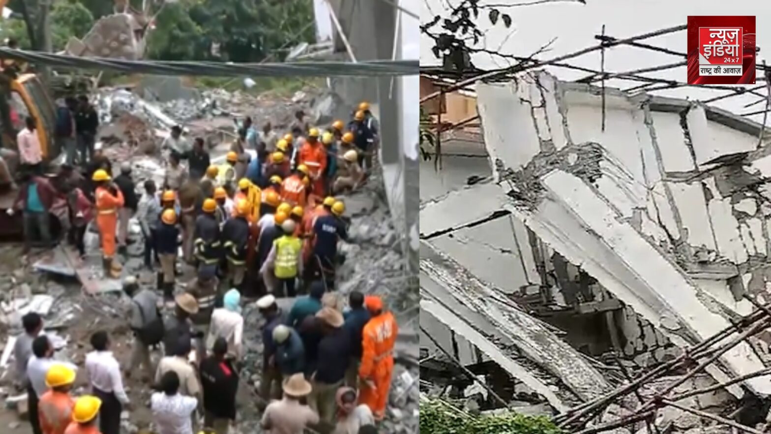 Bengaluru Building Collapsed