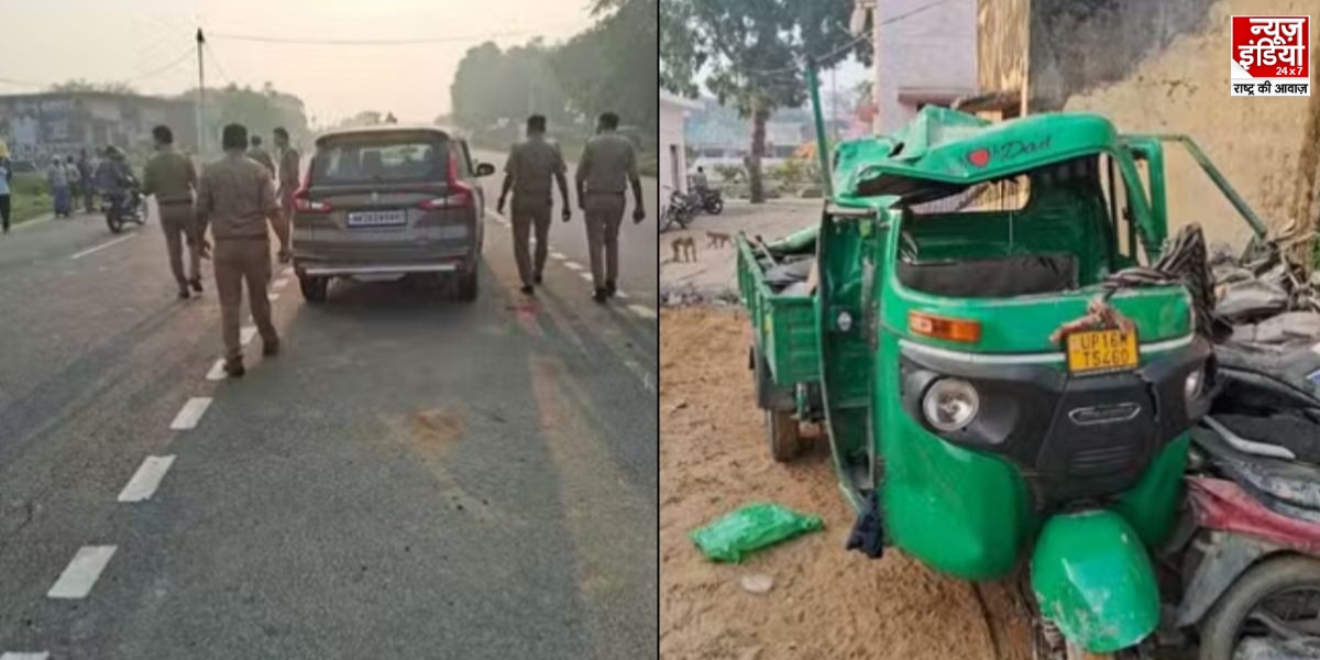 Delhi-Badaun Road Accident