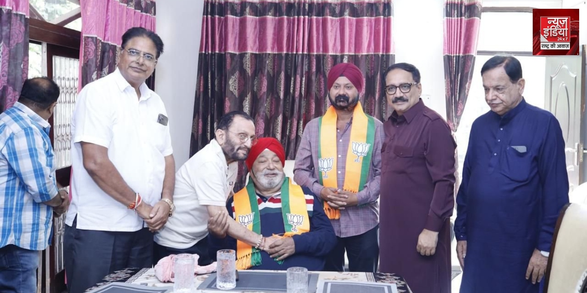 Harsharan Singh Balli Joins BJP