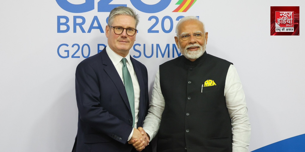 PM Modi meet UK PM